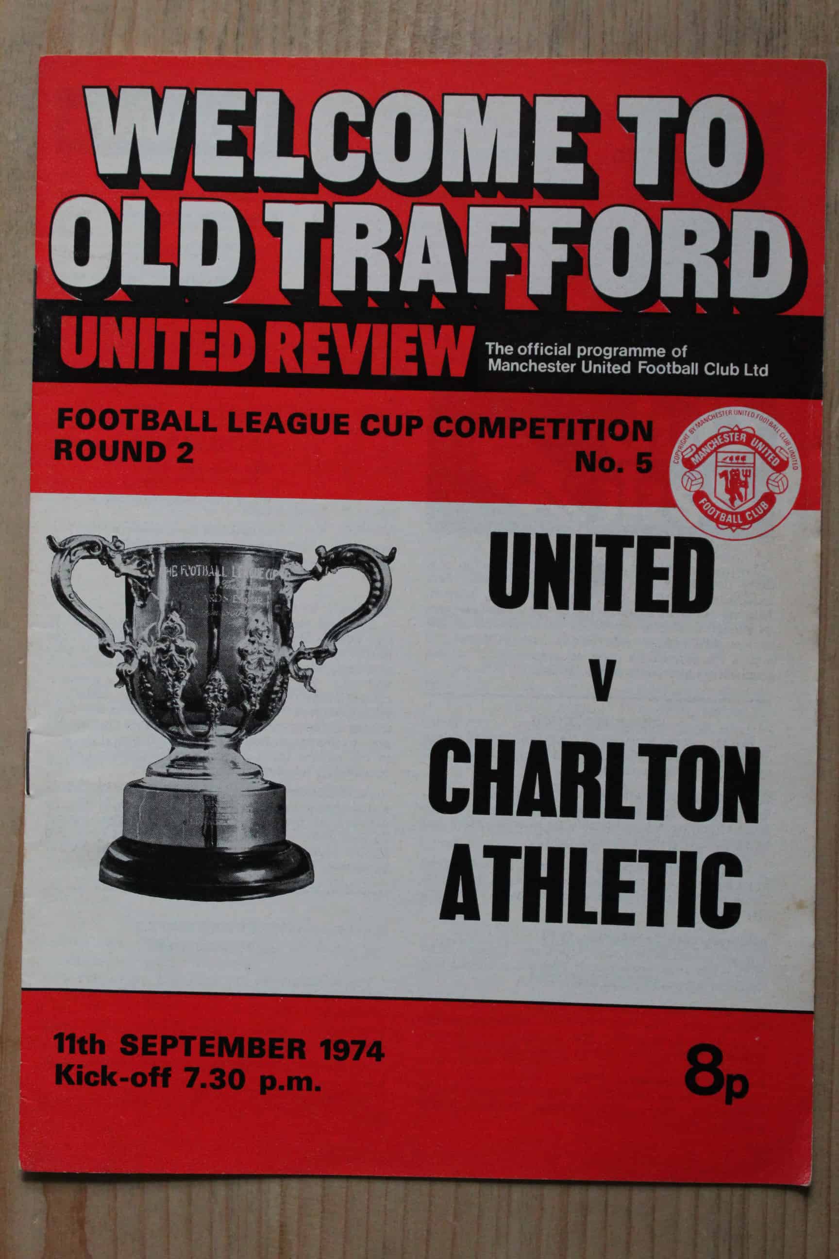 Manchester United FC v Charlton Athletic FC